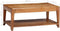 vidaXL - Salontafel - 88x50x38 - cm - massief - hout