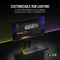 Corsair K55 CORE - Gamingtoetsenbord - RGB-verlichting 10 zones - Zwart