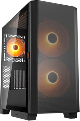 Cougar Airface Flo - ATX Semi-toren doos - RGB verlichting - Zwart