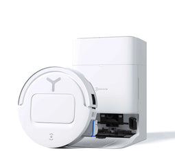 Ecovacs DEEBOT T80 OMNI - Robotstofzuiger en dweil - 18.000 Pa zuigkracht - Wit