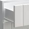 vidaXL - Keuken - onderkast - Lucca - bewerkt - hout - wit