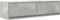 vidaXL - TV-kast - Beton - Grijs - 100x31x25,5 - cm - Bewerkt - Hout