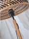 GOOD&MOJO Vloerlamp Java - Bamboe/Zwart - Ø32cm - Modern - Staande lampen voor Woonkamer - Slaapkamer
