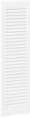 vidaXL - Kastdeur - louvre - design - 99x29,5 - cm - wit
