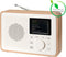 Denver DAB-60LW - DAB+ Radio - Bluetooth - Biologisch afbreekbaar plastic