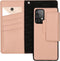 Selencia Hoesje Geschikt voor Samsung Galaxy A52 (4G) / A52s / A52 (5G) Hoesje Met Pasjeshouder - Selencia Surya 2-in-1 Uitneembare Vegan Lederen Bookcase - Roze