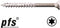 PFS Houtbouwschroef 5x60 Torx RVS 200st