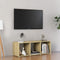 vidaXL - Tv-meubel - 107x35x37 - cm - bewerkt - hout - sonoma - eikenkleurig