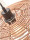 GOOD&MOJO Vloerlamp Tanami - Bamboe Wit/Rotan - 78x55x176cm - Modern - Staande lampen voor Woonkamer - Slaapkamer