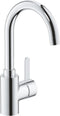 GROHE Eurosmart Cosmopolitan - Wastafelkraan l-size - Waterbesparend met klikwaste - Chroom