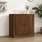 vidaXL - Dressoir - 70x35,5x67,5 - cm - bewerkt - hout - bruin - eikenkleur