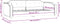 vidaXL - Slaapbank - 100x200 - cm - stof - taupe