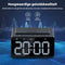 Faas - Digitale Wekker - Wekkerradio - Bluetooth - Draadloze Oplader - Zwart