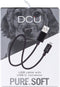 DCU Advance Tecnologic 30402050 - USB naar USB-C Kabel - Gevlochten 1m - Zwart