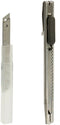 Cutter Set Zilverkleurig Metaal Plastic 1,5 x 18,5 x 10 cm (24 Stuks)