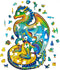 UNIDRAGON Houten Puzzel Voor Volwassenen Dier - Beschermende Draak - 330 stukjes - King Size 27x44 cm