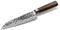 BARE Cookware Santoku Mes: 17 cm Duits Staal & Levenslange Garantie | Ultieme snijprestaties voor vlees, vis en groente