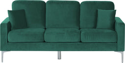 GAVLE - Driezitsbank - Smaragdgroen - Fluweel