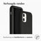 Accezz iPhone 11 - Liquid Silicone Backcover - Schokabsorberend - Zwart