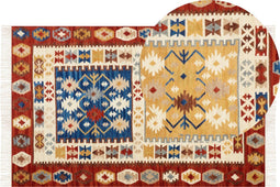 Beliani VOSKEHAT - Rug - Multicolor - Wol