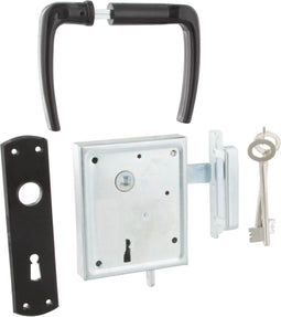 Starx Poortslot - Poortslot met Sleutels - Luxe uitvoering - Zwart