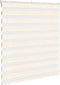 vidaXL - Zebra - rolgordijn - 120x100 - cm - stofbreedte - 115,9 - cm - marmerbeige