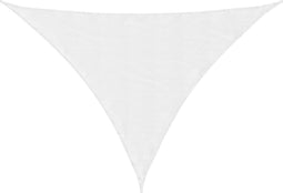 vidaXL - Zonnezeil - 7x5x5 - m - 100% - polyester - oxford - wit