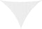 vidaXL - Zonnezeil - 7x5x5 - m - 100% - polyester - oxford - wit