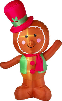 Beliani SAVELA - Kerstdecoratie - Bruin - Kunststof