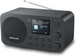 Muse M-128DBT - DAB+/FM-radio - Bluetooth - 2,8" LCD-display