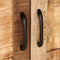 vidaXL - Tv-meubel - 110x35x45 - cm - massief - ruw - mangohout