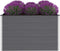 vidaXL - Plantenbak - verhoogd - 150x100x91 - cm - HKC - grijs