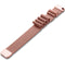 iMoshion Bandje Geschikt voor Fitbit Versa Lite / Versa 2 - iMoshion Milanese Watch bandje - Rosé Goud