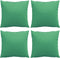 vidaXL Sierkussens 4 st 40x40 cm stof groen