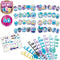 Aquabeads Dreamy nagel navulling- 40 nagels in 8 kleuren