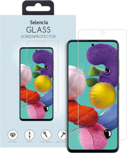 Selencia Galaxy A51 - Gehard Glas Screenprotector - 9H krasbestendig (8719295398212)