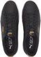 PUMA Vikky v2 Sig - Dames Sneakers - Imitatieleer - Puma Black-Puma Black-Gold - Maat 40