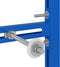 vidaXL - Verborgen - Bevestigingsframe - voor - Urinoir - 50x115-139 - cm - in - Staal