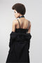 MAZE MAZE Kunstleren Halsband Met Riem