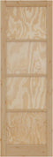 vidaXL - Interne - Deur - 'ORKDAL'78x232x4 - cm - Massief - Grenenhout