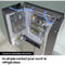 Samsung RS80F66KBT - Amerikaanse Koelkast - 634 Liter - Energieklasse B - 32 dB - Platina Roestvrij Staal
