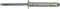 PGB-FASTENERS | Blindklinknagel DIN 7337A Ø 6,00x18 Al/st