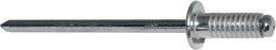 PGB-FASTENERS | Gegroefde blindklinknagel Ø 4,80x10 Al/St | 500 st
