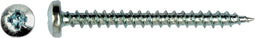 PGB-FASTENERS | Spaanplaatschroef panhead Ø 3,0x16 Zn Pz1