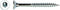 PGB-FASTENERS | Spaanplaatschroef VZK-T Ø 3,00x25 Zn T10 | 200 st