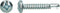 PGB-FASTENERS | Zelfborende schroef DIN 7504M-H Ø 3,90x13 Zn | 200 st