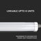 V-TAC VT-1249 - LED waterdicht armatuur - 36W 4800 lumen 6500K IP65 - Wit