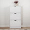 Milton Oldbrook Prato - Schoenenkast - 3 Niveaus - tot 18 Paar Schoenen - Wit - 60x24x119cm