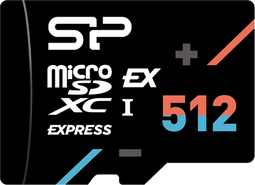 Silicon Power Hypera - microSDXC 512GB - Klasse 10 - UHS 3 - 880MB/s lezen - 700MB/s schrijven