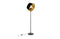 WOOOD Exclusive Pien Vloerlamp - Metaal - Zwart - 145x40x40